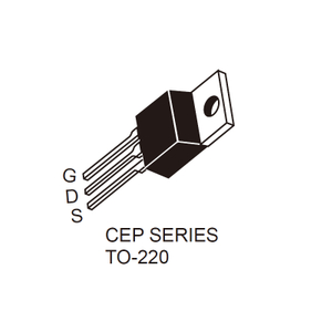 CEP6044L N チャネルエンハンスメントモード電界効果トランジスタ MOSFET